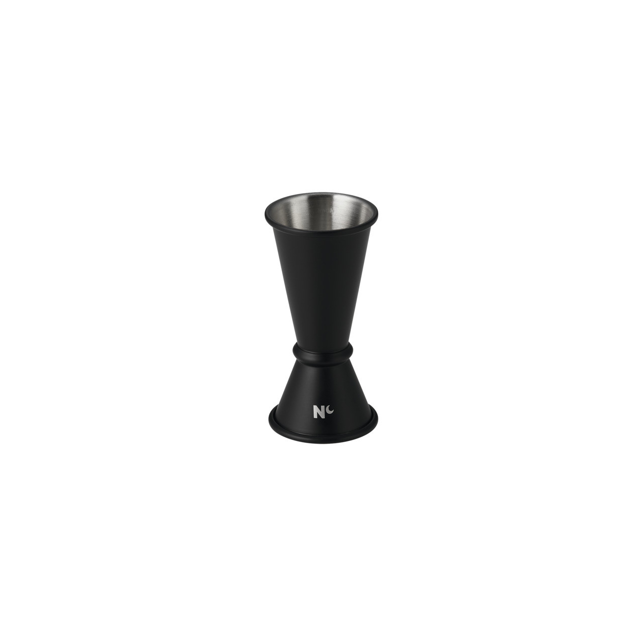 Jigger Japanese Style 90 mm hoch / 0,02 l / 0,04 l schwarz matt
